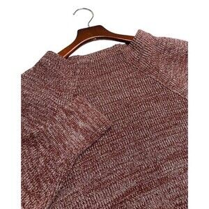 Free People Too‎ Good Ribbeb Pullover Maroon Sweater Size M